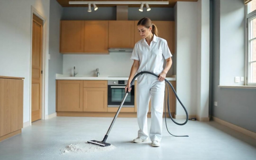 Post-construction cleaning